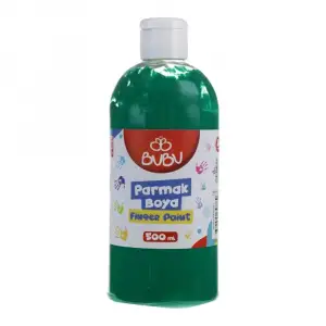 BU-BU PARMAK BOYA YEŞİL 500 ML PAR-005