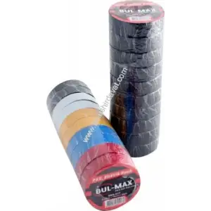 BUL-MAX ELEKTRİK BANDI 20 YDS MAVİ 617 (PK-10 LU)