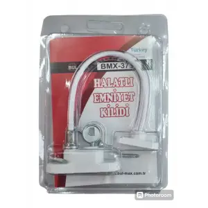 BUL-MAX EMNİYET KİLİDİ HALATLI BEYAZ BMX-3758