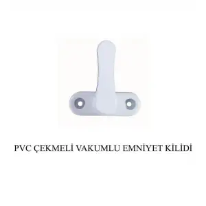 BUL-MAX EMNİYET KİLİDİ PVC ÇEKMELİ BEYAZ BMX-3745