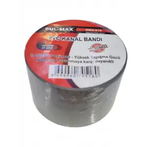 BUL-MAX KANAL BANDI GRİ 48 X 25 MT BMX-618