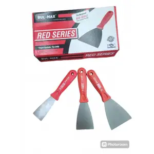BUL-MAX KIRMIZI SAPLI ISPATULA 60 MM BMX-2588