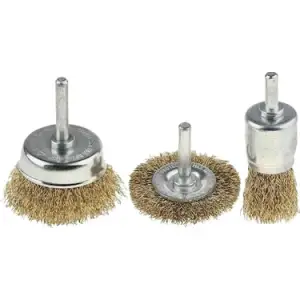 BUL-MAX PİMLİ ÇELİK TEL FIRÇA SETİ 3 LÜ BMX-2737