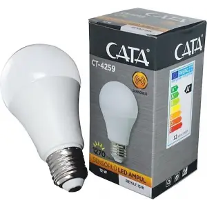 CATA LED AMPUL SENSÖRLÜ 12 W CT-4259