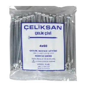ÇELİKSAN ÇELİK BETON ÇİVİSİ 4 X60 018052