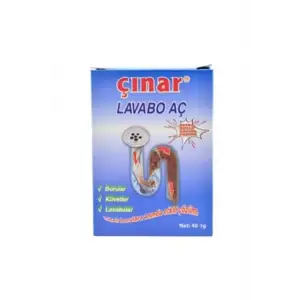 ÇINAR LAVABO AÇICI 40 GR (PKT-24 LÜ)