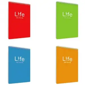 ÇINAR LİFE A4 BLOKNOT PP KAPAK 100 YP ÇİZGİLİ
