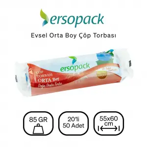 ÇÖP POŞETİ TORBASI ORTA BOY