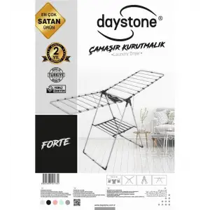 DAYSTONE FORTE ÇAMAŞIR KURUTMALIK GRİ