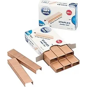 DELTA ZIMBA TELİ 24/6 SARI 1551 (PKT-100 LÜ)