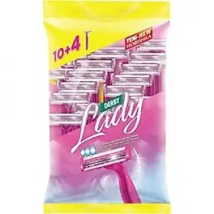 DERBY LADY 2 BIÇAKLI 10+4 (KUTU-7 Lİ)