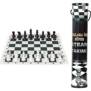 DESENLİ RULO SATRANÇ TAKIMI