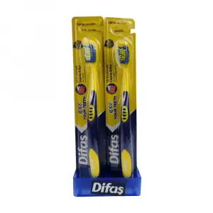 DİFAŞ DİŞ FIRÇASI LOVE YOU ORTA (PKT-12 Lİ)