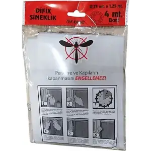 DİFİX SİNEKLİK TEK KANAT 0,75 MTX1,25 MT 239