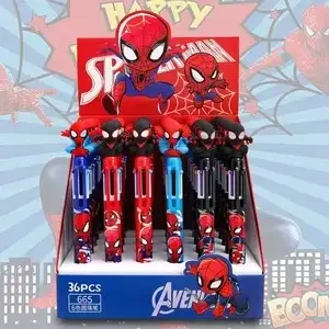 DİNAMİK SPİDERMAN ÇOKLU TÜK. KALEM 8031 (PKT-36)