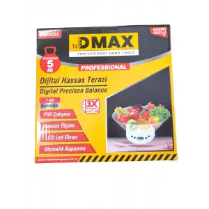DMAX DİJİTAL HASSAS TERAZİ 5 KG DMX-4222