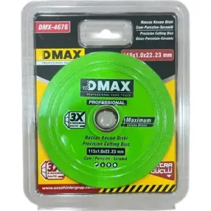 DMAX HASSAS KESME DİSKİ 115 MM DMX-4676