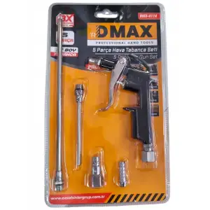 DMAX HAVA TABANCASI SETİ 5 PARÇA DMX-4114