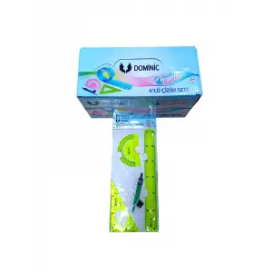 DOMİNİC 4 LÜ ÇİZİM SETİ 8030-4 (PKT-24 LÜ)