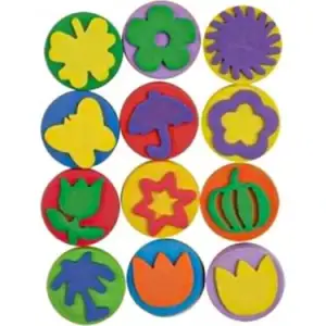 DOMİNİC ŞEKİLLİ EVA BASKI 8 Lİ (PKT-12 Lİ)