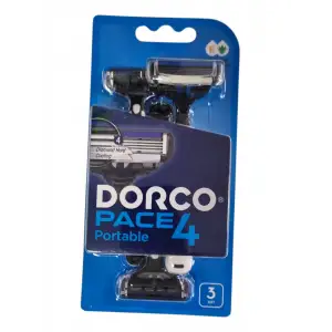 DORCO PACE 4 TEK TRAŞ BIÇAĞI 3 LÜ (PKT-6 LI)