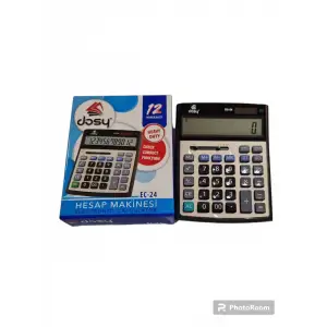 DOSY HESAP MAKİNESİ BÜYÜK BOY EC-24