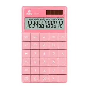 DOSY HESAP MAKİNESİ ORTA BOY PEMBE EC-5P