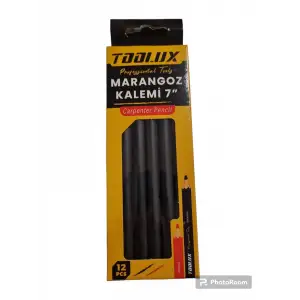 ELTOS MARANGOZ KALEMİ SİYAH EMK-004 (PKT-12 Lİ)