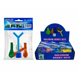 EMİN SOLUNUM DENEY SETİ EM-314 (PKT-40 LI)