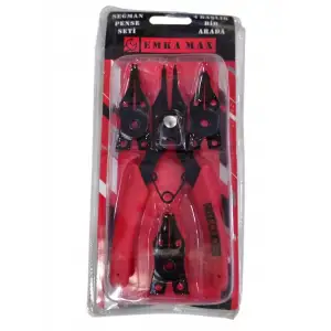 EMKA SEGMAN PENSE SETİ 4 BAŞLIKLI EMKA-5572