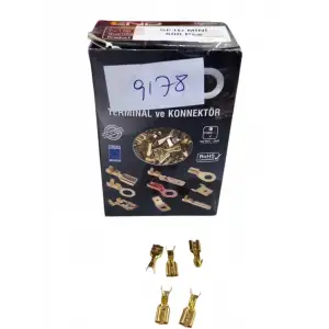 END TERMİNAL VE KONNEKTÖR SOKET 500 LÜ 9178