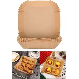 ENFA AİRFRYER PİŞİRME KAĞIDI 20 CM KARE ENF-823