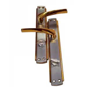 ERİŞ KAPI KOLU KÖŞELİ WC SATEN ALBRİFİN 5426 (KUTU-2 TAKIM)