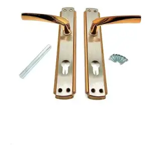 ERİŞ KAPI KOLU KÖŞELİ YALE ALBRİFİN SATEN (KUTU-2 TAKIM)