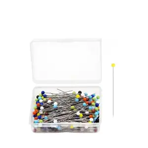 MLS EŞARP İĞNESİ İRİ BAŞ.RENKLİ 100 LÜ (PKT-24 LÜ)