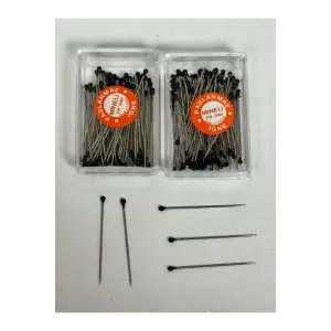 EŞARP İĞNESİ SİYAH (PKT-24 LÜ)