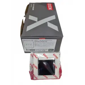 EXEN KARELTOPRAKLI PRİZ KAPAKLI BEYAZ