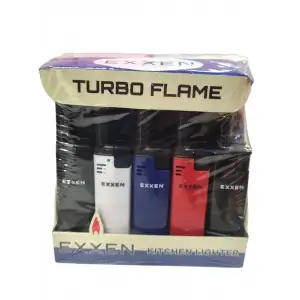 EXXEN TURBO FLAME MUTFAK ÇAKMAĞI (PKT-25 Lİ)