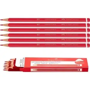 FABER ERGONOMİK KOPYA KALEM KIRMIZI (PKT-12 Lİ)