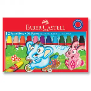 FABER PASTEL BOYA KARTON KUTU 12 RENK 125312