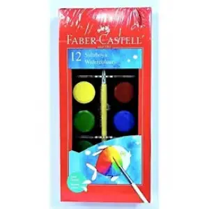 FABER SULU BOYA KÜÇÜK BOY 12 RENK (KOLİ-72 Lİ)