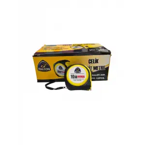 FALCON ŞERİT METRE 10 X25 MM GK-1503 (PK-12 Lİ)