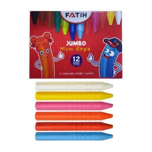 FATİH CRAYON MUM BOYA 12 RENK 50220