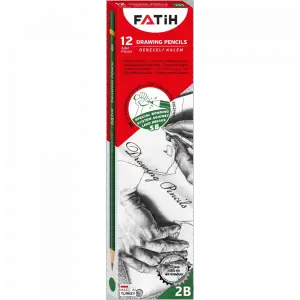 FATİH DERECELİ KALEM 2B (PKT-12 Lİ)