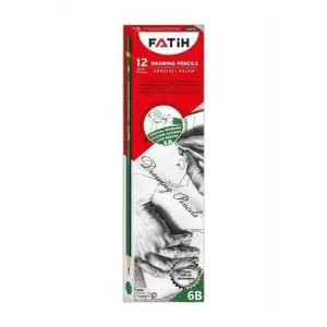 FATİH DERECELİ KALEM 6B (PKT-12 Lİ)