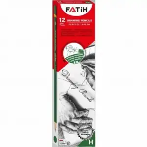 FATİH DERECELİ KALEM 6H (PKT-12 Lİ)