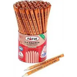 FATİH İLK KALEMİM NATURAL ÜÇGEN FA-12052(PK-72 Lİ)