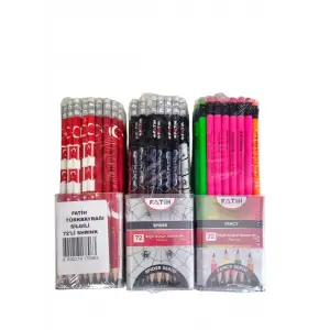 FATİH KURŞUN KALEM SİLGİLİ (PKT-72 Lİ)