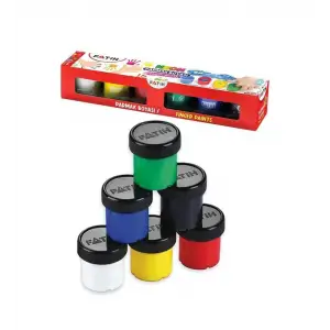 FATİH PARMAK BOYA 6 RENK ŞİŞE