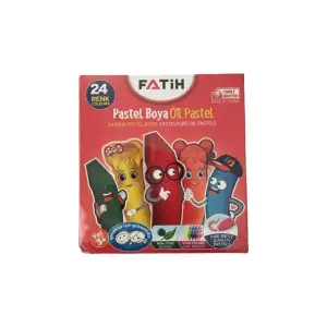 FATİH PASTEL BOYA 24 LÜ 50340